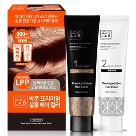 Park Jun Beauty Lab Premium Salon Hair Color Dye, Natural Brown, 1 Piece / 박준뷰티랩 프리미엄 살롱 헤어컬러 염색제, 네추럴브라운, 1개
