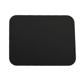 Steel Plate, Black, 1.7 x 1.3 inches (44 x 34 mm), Pack of 20