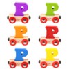 Bigjigs Rail Rail Name Letter P (One Supplied)