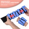 PATIKIL Adjustable Wrist Ankle Weights, 2lbs Total (1lb Each) Workout