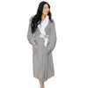 Jennifer Adams Luxury Plush Bathrobe, Unisex Ultra-Soft Quick-Drying Robe (Small,
