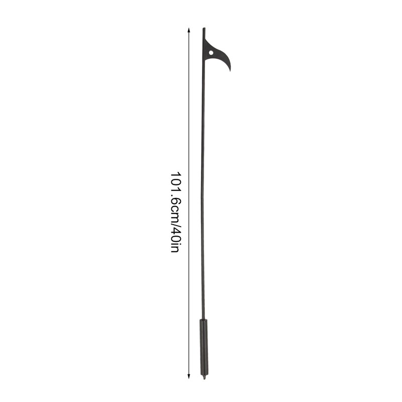 Fire Pit Poker Steel 40 Inch Long Removable Outdoor Fire