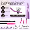 Cluster Lashes Kit Mixed 12-16mm 3D+40D D-Curl Wispy Individual Eyelashes