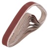 HARFINGTON 1 x 30 Inch Sanding Belts, 10 Pcs 240