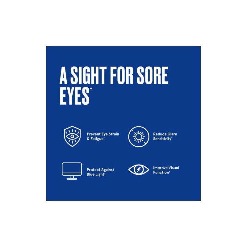 Bulletproof Eye Armor, Block Blue Light Burnout (60 Capsules)