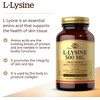 Solgar L-Lysine 500 mg Vegetable Capsules, 100 V Caps 500