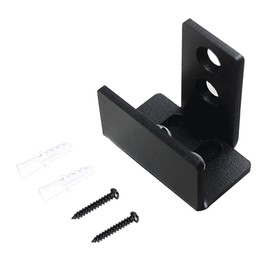 Sliding Door Floor Guide Wall Mounted Barn Door Roller Guide Lower Bracket Sliding Door 8.8 Degree Screw