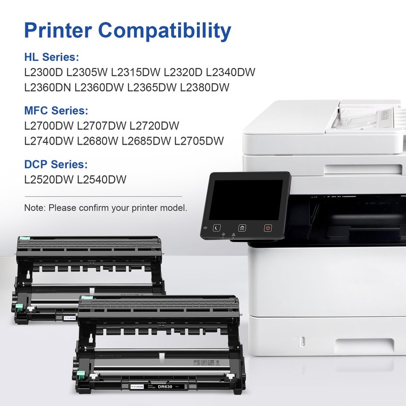 PANINK Compatible Drum Unit Replacement for Brother DR-630 DR 630