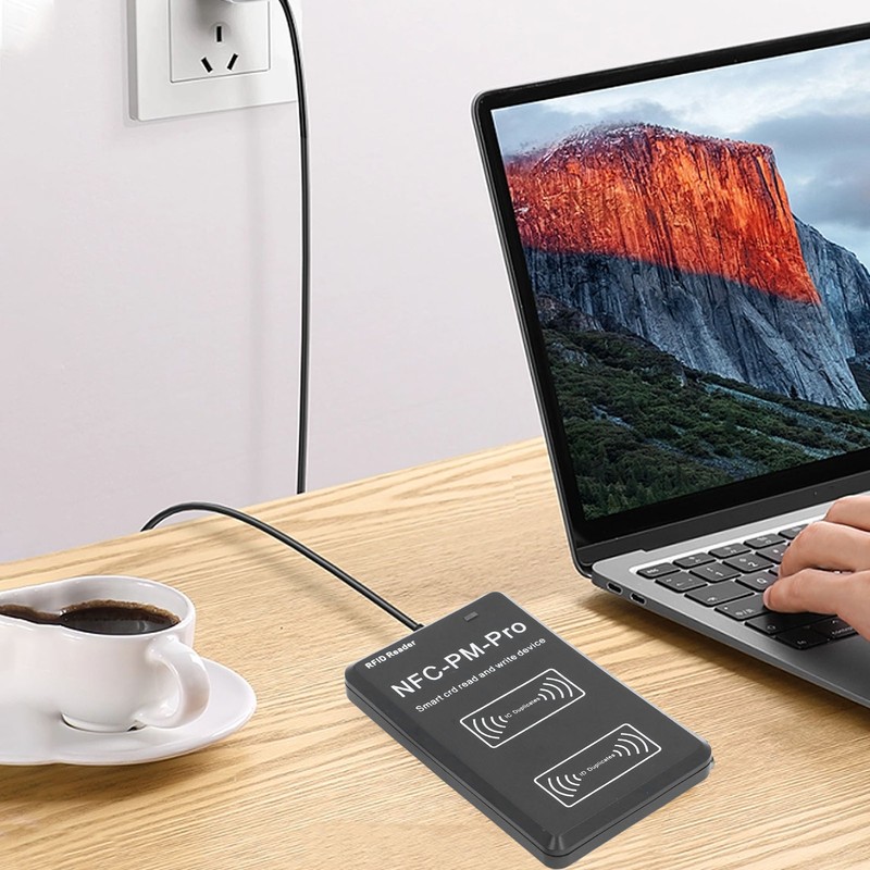NFC Card Copier IC Card Reader ID Key Writer 125KHz‑13.56MHz