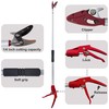 Prunrt Tree Trimmer, 4 Foot Pole Pruner, Long Reach Pruning