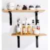 BANSHAN Shelf Bracket Corner Brace Angle Bracket Shelf Support Wall