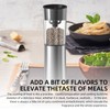Gravity Electric Pepper and Salt Grinder Set USB Rechargeable with