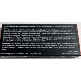 Reema Beauty Pro-Blush Sweet Dreams Trio Palette 1657A w/ Box * Unopened*