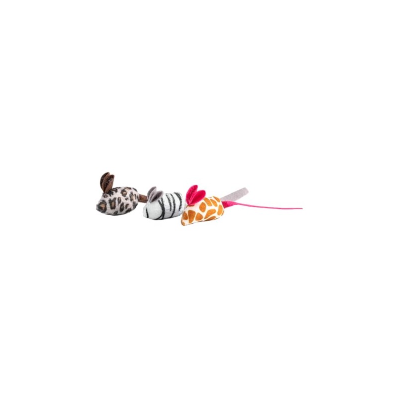 JUGUETE RATON ECOPLAY - 3 PZ