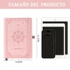 Libretas Pasta Dura,Libreta de Notas,Cuaderno A5 Tapa Blanda de Piel