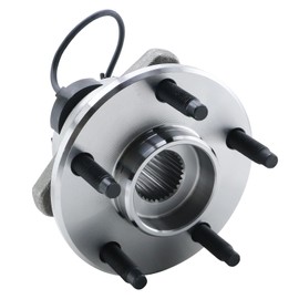 Front Wheel Hub Bearing Assembly Compatible with 2004-2012 Chevy Malibu, 2008-2010 Cobalt HHR, 2005-2010 Pontiac G6, 2007-2009 Saturn Aura Wheel Bearing and Hub Assembly 2006 2011 5 Lugs w/ABS 513214