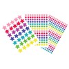 1482 x 9mm Coloured Reward Stars Sticker Pack Great for