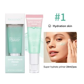 Moisturising Foundation for the Face 3 Colours Makeup Base Makeup Primer for Smoothing the Skin and Holding Makeup, Moisturises and Primes (24 ml x 3)