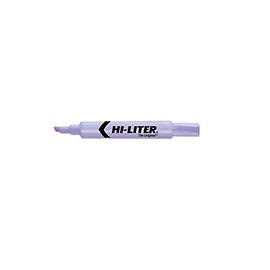 HI-LITER : Fluorescent Desk Style Highlighter, Chisel Tip, Purple Ink -:- Sold as 2 Packs of - 12 - / - Total of 24 Each