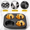 Yomvzake Air Fryer Muffin Pan, 2 Pack Cupcake Molds for