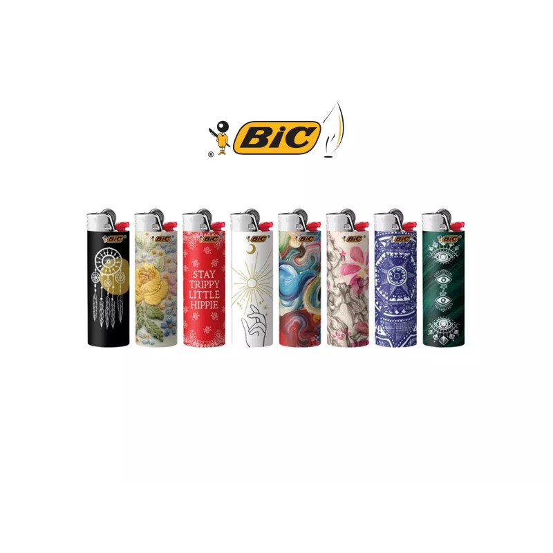 BIC Lighter | Special Edition Bohemian Series | 8 Styles