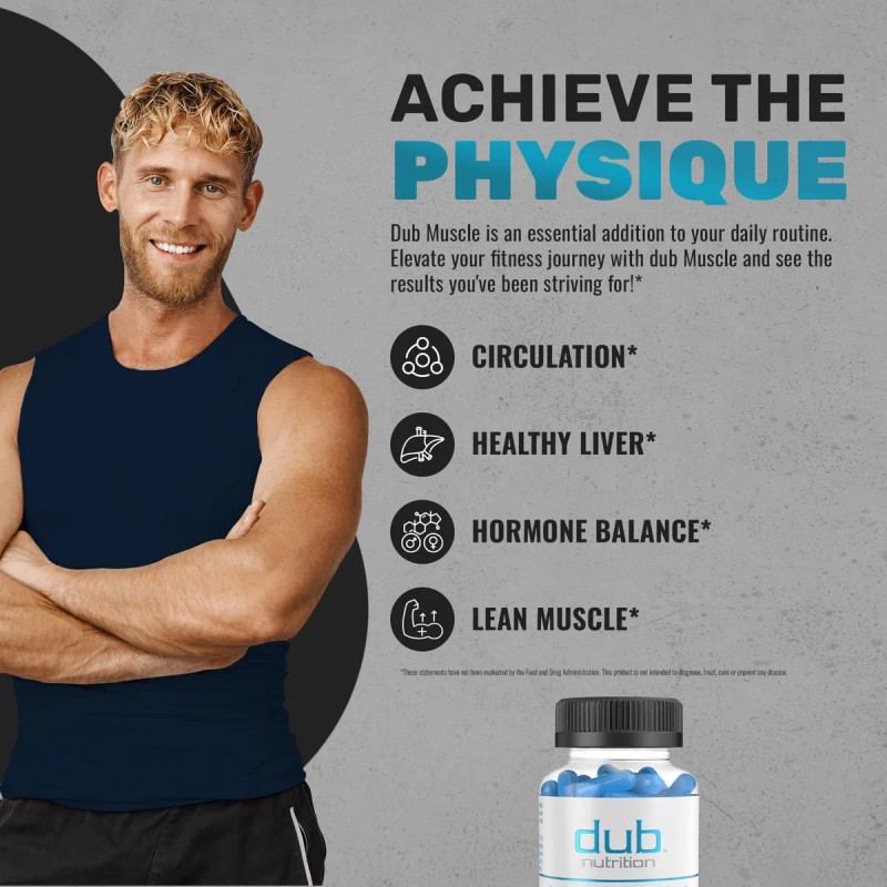 Dub Nutrition Suplemento Muscular Con Vitaminas 90 Cápsulas