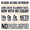 Tillamook Country Smoker Zero Sugar Keto Friendly Beef Jerky, Black