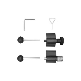 JNNJ 6-Piece Timing Crank and Cam Locking Tool, Engine Control Tool Set, Steel Diesel Timing Belt Locking Set, Steel Tool Set with Camshaft Locking Tool Set