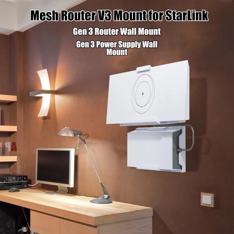 Starlink Gen 3 Router & Power Supply Wall Mount Kit