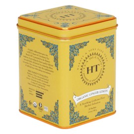 Harney & Sons Organic Ginger Lemon Tea Tins 4x20 Sachets