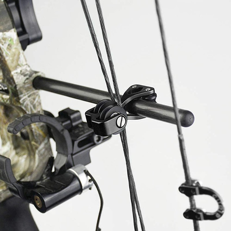 ANCLLO Archery Cable Slide, Aluminium Alloy Bow Splitter Compound Archery