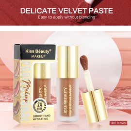 Liquid Highlighter & Blush Stick - Rare Beauty Makeup Highlighter for Natural Three-Dimensional Face Contouring，6ml