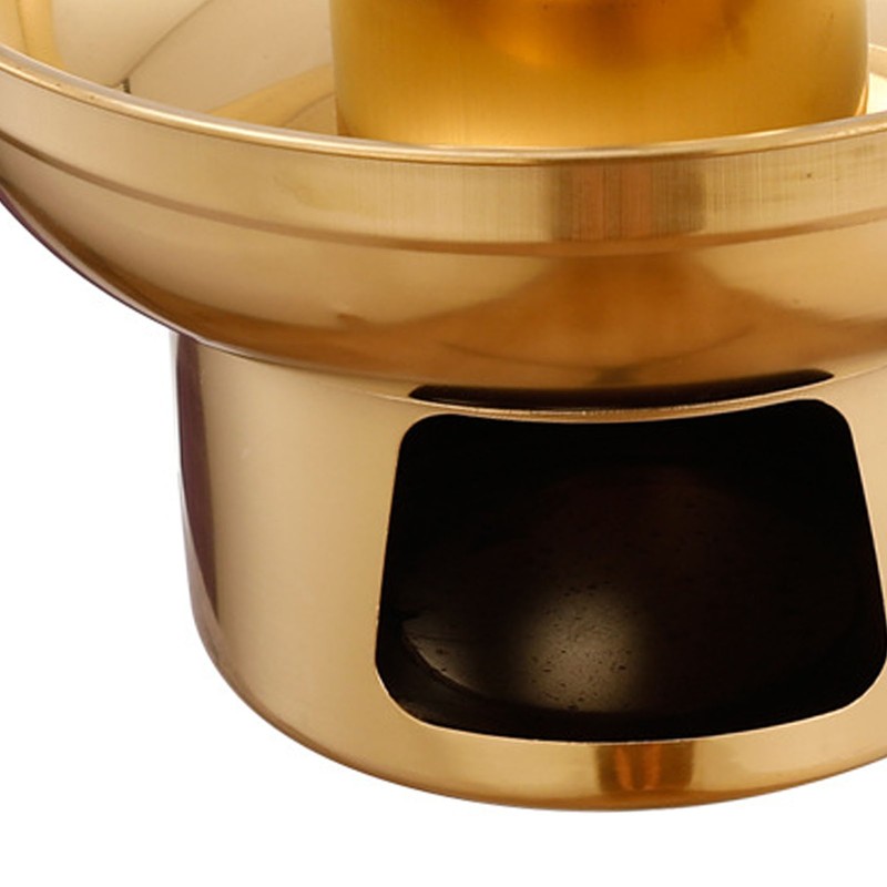 Stainless Steel Dry Ice Hot Pot Light Luxury Exquisite Milk