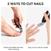 Professional Nail Clippers for Thick Nails - Heavy Duty Toenail