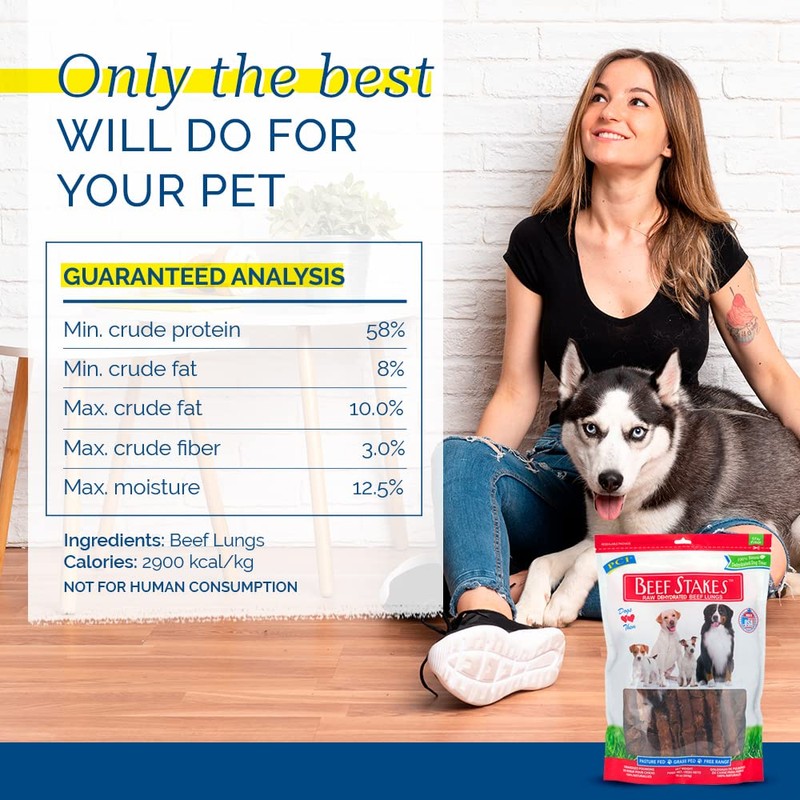 PCI Pet Center, Inc. - Beef Stakes 100% Natural Dog