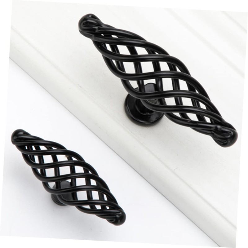 DOITOOL 4pcs Bird Door Knobs Creative Pull Handles Drawers Cabinets