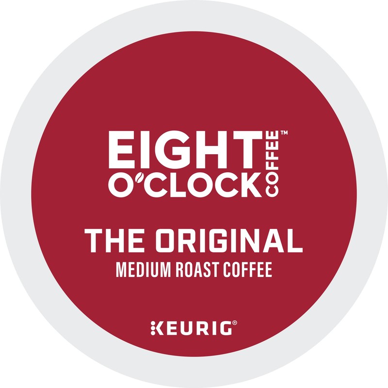 Eight O'Clock Coffee The Original, Single-Serve Keurig K-Cup Pods, Medium