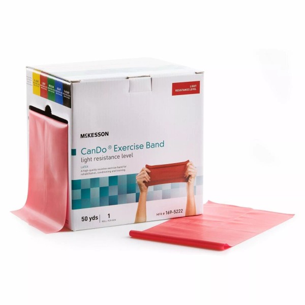 Exercise Resistance Band MCK-Exercise Resistance Band McKesson CanDo® Red 5