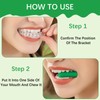 20 Pcs Aligner Chewies, Resuable Green Chompers Trays Seater Dental