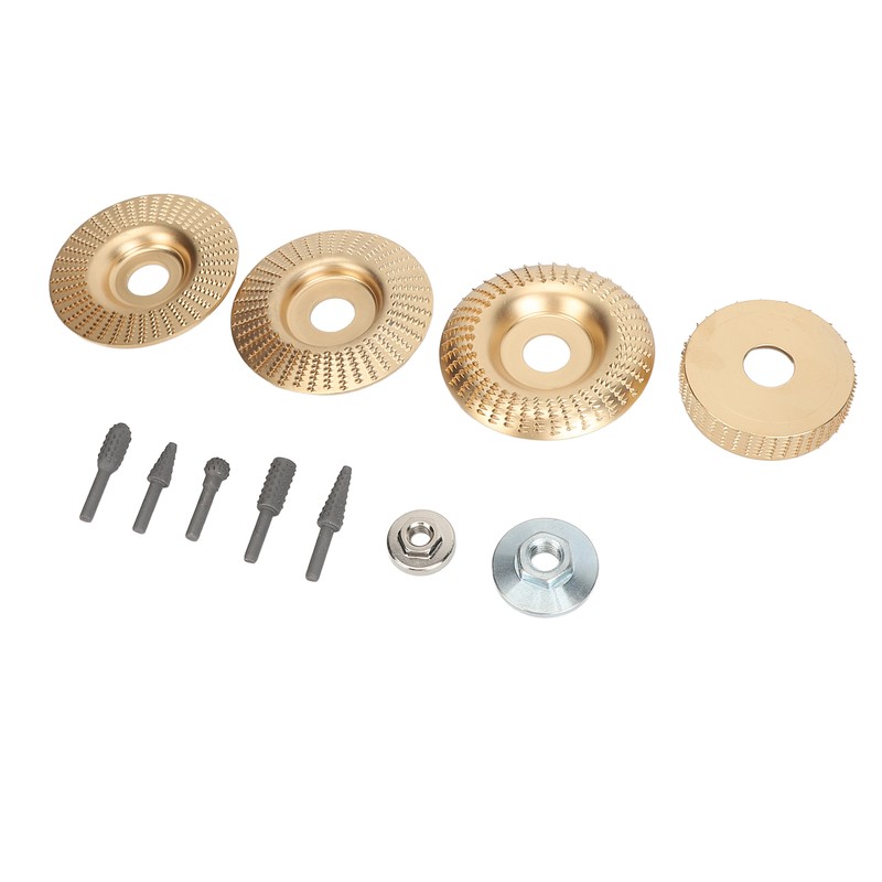Wood Carving Disc Rotary File Set Angle Grinder Grinding Shaping