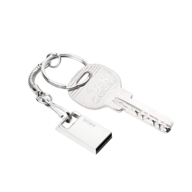 USB Stick 64 GB, Metal Memory Stick USB 2.0 USB