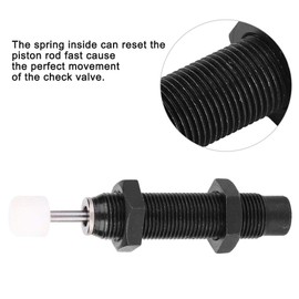 Oil Pressure Shock Absorber, Pneumatic Shock Absorber, M12 x 10 mm High Hardness Industry for Air Cylinders