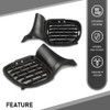 G-PLUS Fog Light Covers Pair Compatible with Dodge Challenger Hellcat