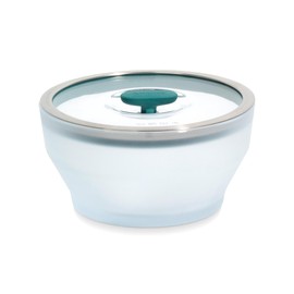 Anyday Microwave Cookware | 2 Piece Large Deep Dish| Microwave Cooker | Microwave Steamer for Cooking | Microwave Safe Mixing Bowls | Food Storage Container | Microwave Rice Cooker