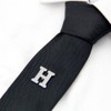 MINGHUA Monogram Alphabet Letters Lapel Pin Badge (M)