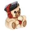 THUN, Hand-Painted Ceramic Graduation Teddy Party Favours Small Version 5.5
