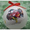 Handmade M003 Hand-made Christmas Ornament - snow SNOWMOBILE snowmobiling sled