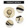 Sun Hats for Women, Wide Brim Floppy Beach Straw Hat