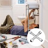 4-Way Multifunctional Utilities Key for Water Gas Meter Box Cupboard