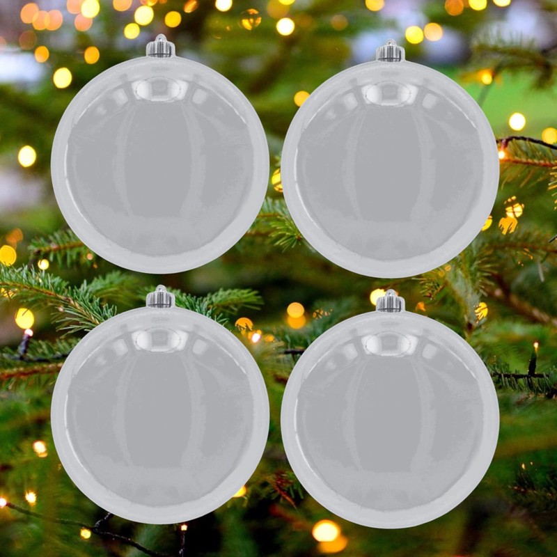 XXL Christmas Baubles For Outdoor Use, Frost-Proof and Weatherproof (Bauble